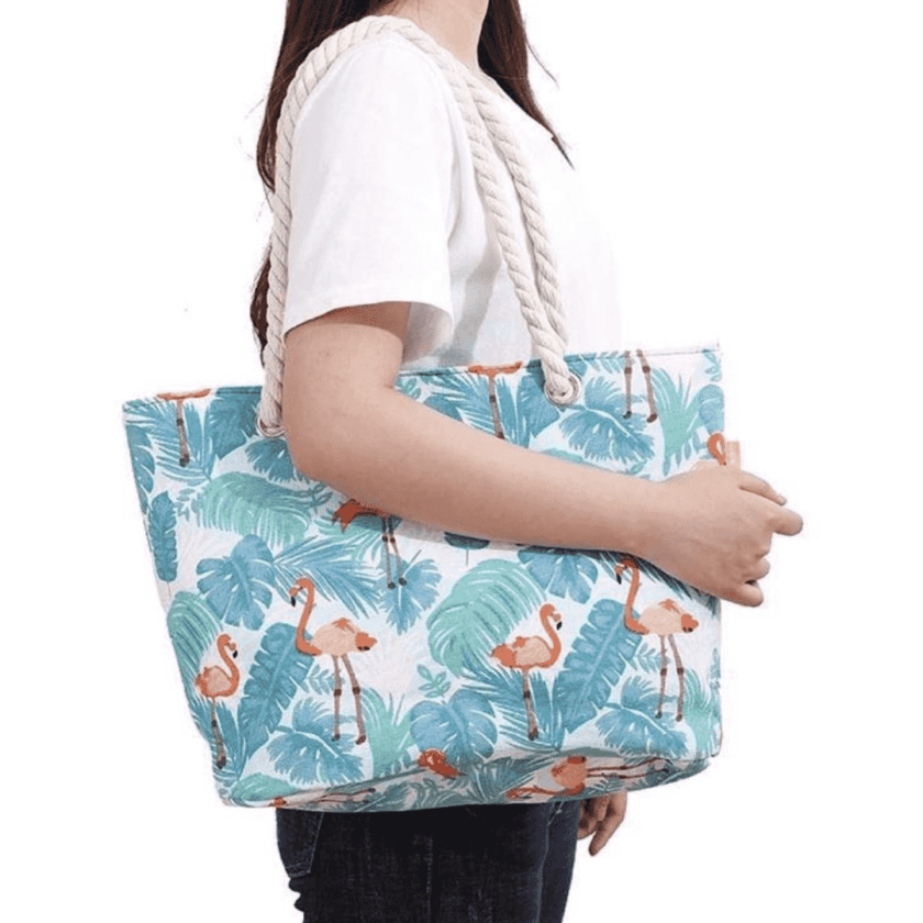 Heritage Flamingo Summer Tote - Image 7